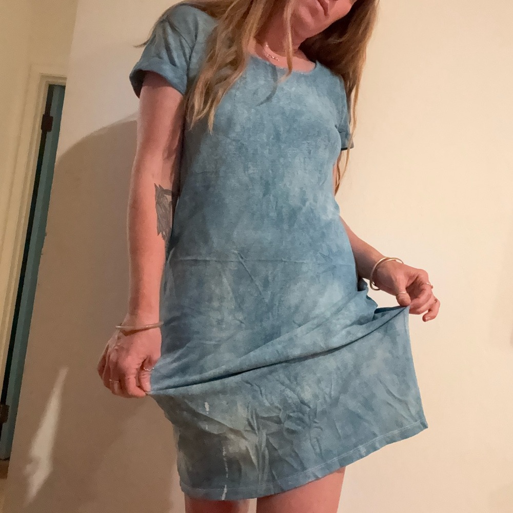 Indigo Dyed Dress